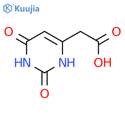 2-(2,6-dioxo-1,2,3,6-tetrahydropyrimidin-4-yl)acetic acid structure
