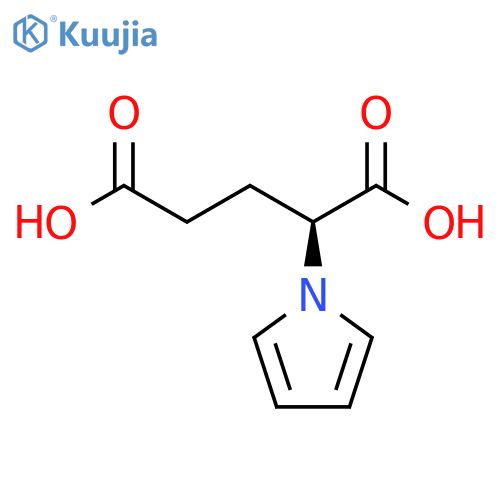 (S)-2-(1H-pyrrol-1-yl)-Pentanedioic acid structure
