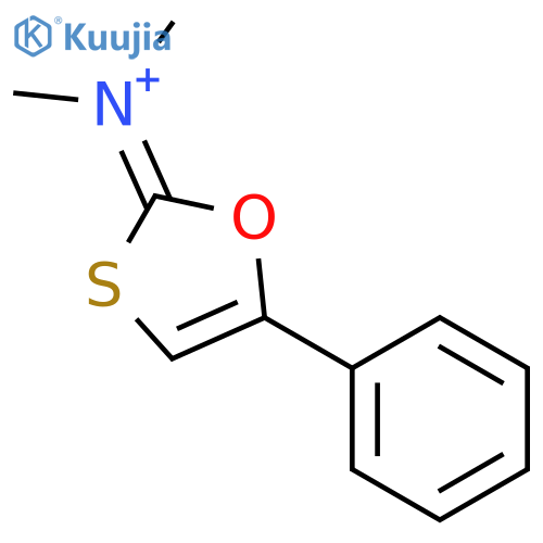 METHANAMINIUM, N-METHYL-N-(5-PHENYL-1,3-OXATHIOL-2-YLIDENE)- structure
