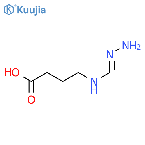 4-Guanidinobutanoic acid structure
