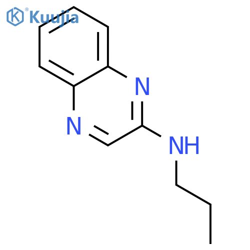 2-Quinoxalinamine,N-propyl- structure