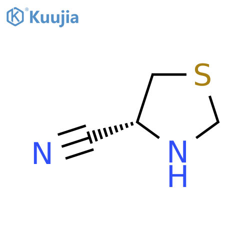(4R)-1,3-thiazolidine-4-carbonitrile structure