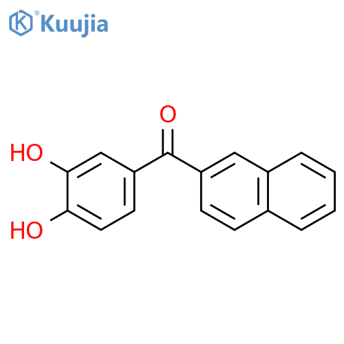 METHANONE, (3,4-DIHYDROXYPHENYL)-2-NAPHTHALENYL- structure