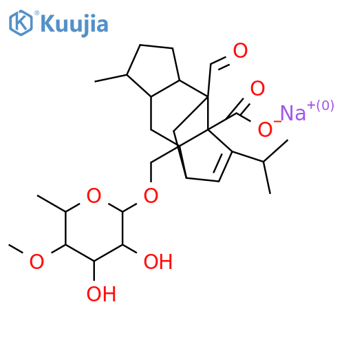 Sordarin sodium salt structure