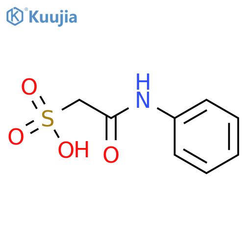 Ethanesulfonic acid,2-oxo-2-(phenylamino)- structure