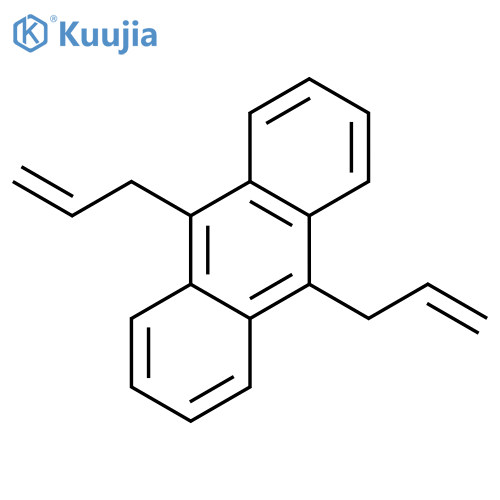 Anthracene, 9,10-di-2-propenyl- structure