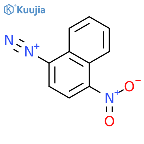 1-NAPHTHALENEDIAZONIUM, 4-NITRO- structure