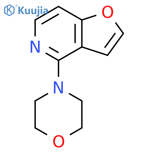 4-{furo3,2-cpyridin-4-yl}morpholine structure