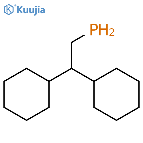 Phosphine,dicyclohexylethyl- structure