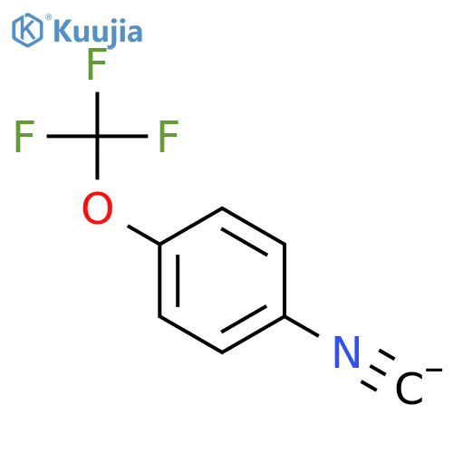 1-isocyano-4-(trifluoromethoxy)benzene structure