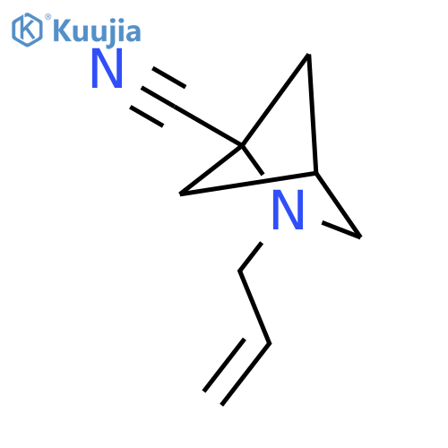 2-(2-propen-1-yl)-2-Azabicyclo[2.1.1]hexane-1-carbonitrile structure