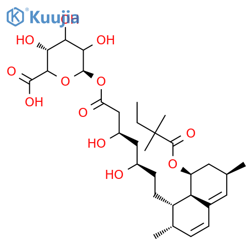 Simvastatin Acyl-β-D-glucuronide structure