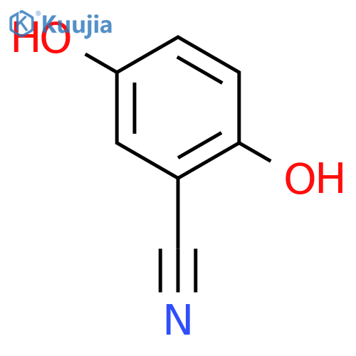 2,5-dihydroxybenzonitrile structure