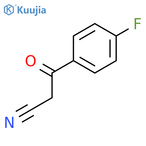3-(4-fluorophenyl)-3-oxopropanenitrile structure
