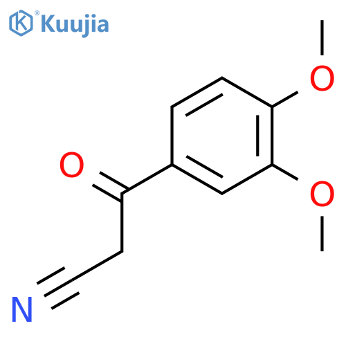 3-(3,4-Dimethoxyphenyl)-3-oxopropanenitrile structure
