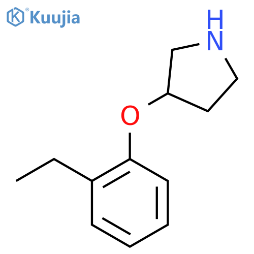 3-(2-ethoxyphenoxy)pyrrolidine structure