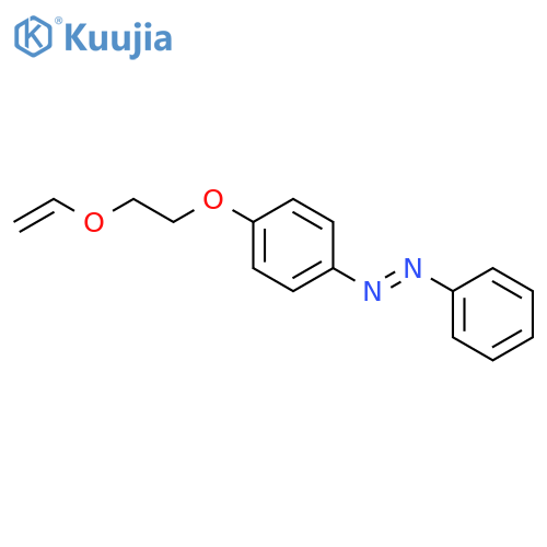 Diazene, [4-[2-(ethenyloxy)ethoxy]phenyl]phenyl- structure