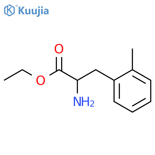 ethyl 2-amino-2-methyl-3-phenylpropanoate structure