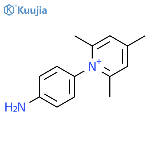Pyridinium, 1-(4-aminophenyl)-2,4,6-trimethyl- structure