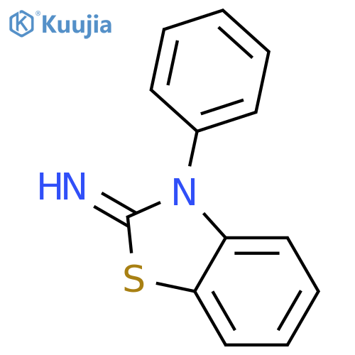 2(3H)-Benzothiazolimine, 3-phenyl- structure