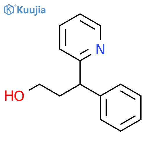 2-Pyridinepropanol, γ-phenyl- structure