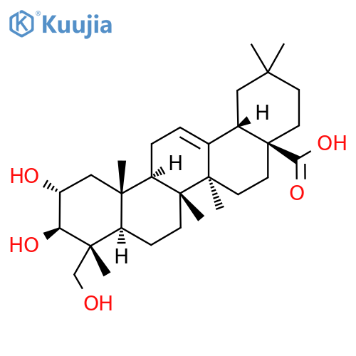 Arjunolic acid structure
