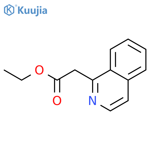 1-Isoquinolineacetic acid,ethylester structure