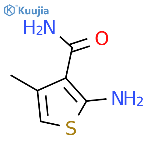 2-Amino-4-methylthiophene-3-carboxamide structure