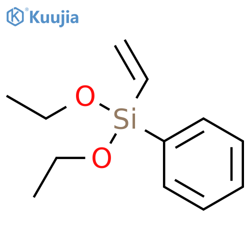 Benzene,(ethenyldiethoxysilyl)- structure