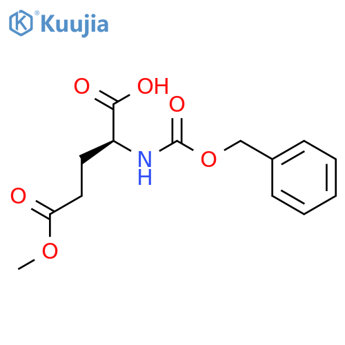 Z-Glu(ome)-OH structure