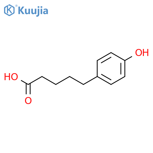 5-(4-Hydroxyphenyl)pentanoic Acid structure