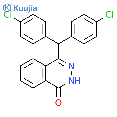 1(2H)-Phthalazinone, 4-[bis(4-chlorophenyl)methyl]- structure
