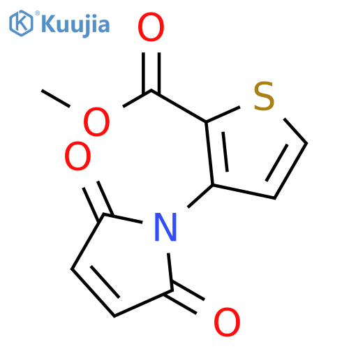 METHYL 3-(2,5-DIOXO-2,5-DIHYDRO-1H-PYRROL-1-YL)THIOPHENE-2-CARBOXYLATE structure