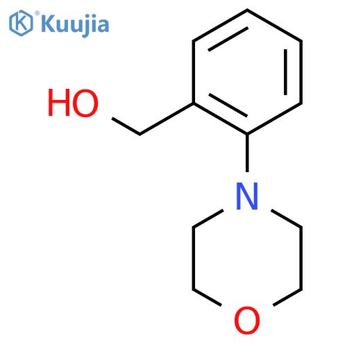 [2-(morpholin-4-yl)phenyl]methanol structure
