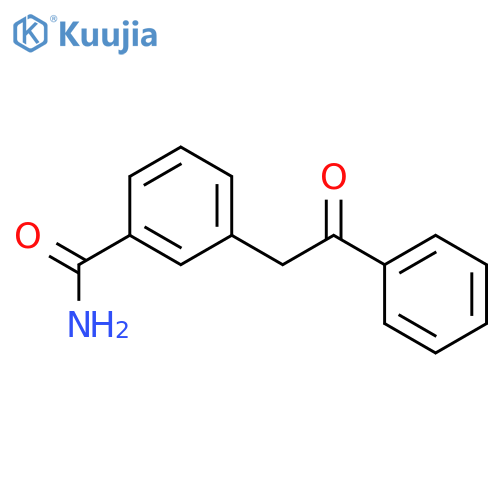 Benzamide, 3-(2-oxo-2-phenylethyl)- structure