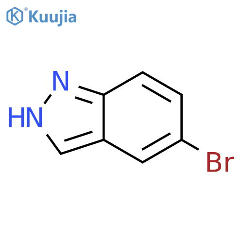5-BROMO-1H-INDAZOLE structure