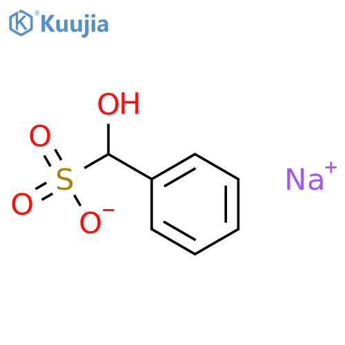 Benzenemethanesulfonicacid, a-hydroxy-, sodium salt (1:1) structure