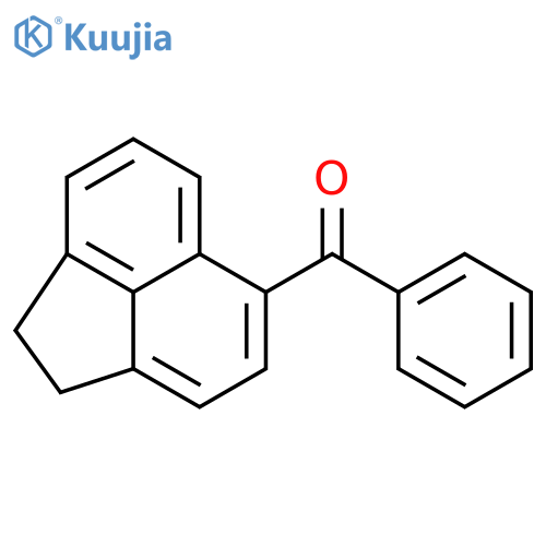 (1,2-dihydroacenaphthylen-5-yl)(phenyl)methanone structure