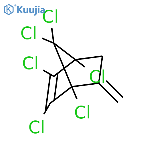 BICYCLO[2.2.1]HEPT-2-ENE, 1,2,3,4,7,7-HEXACHLORO-5-METHYLENE- structure