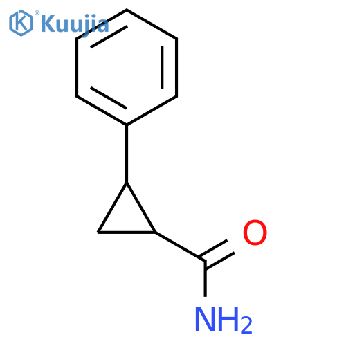 Cyclopropanecarboxamide,2-phenyl- structure