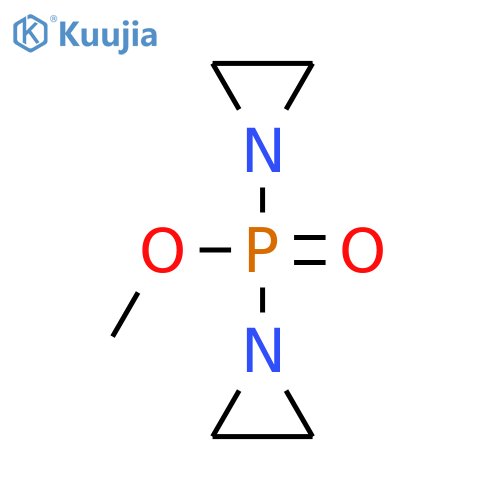 methyl bis(aziridin-1-yl)phosphinate structure
