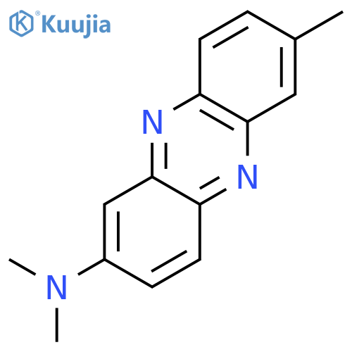 2-PHENAZINAMINE, N,N,7-TRIMETHYL- structure