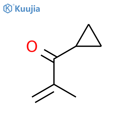 1-cyclopropyl-2-methylprop-2-en-1-one structure