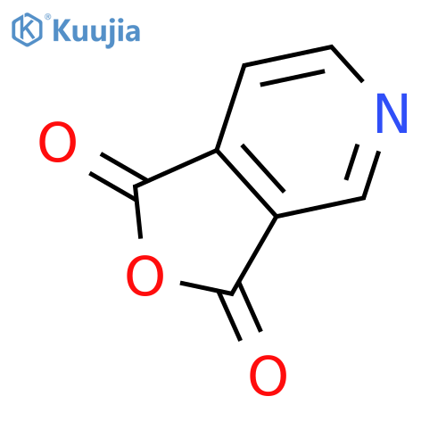 3,4-Pyridinedicarboxylic anhydride structure