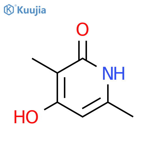 4-hydroxy-3,6-dimethyl-1,2-dihydropyridin-2-one structure