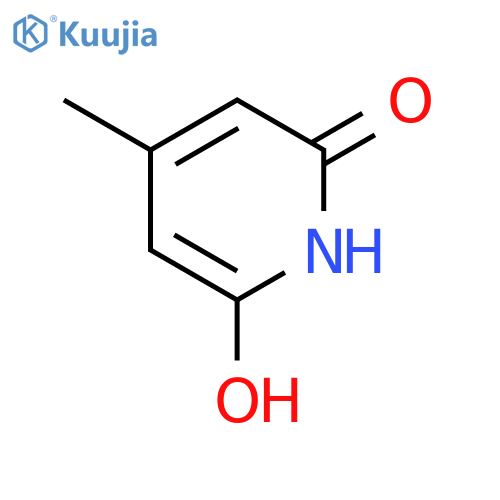 6-hydroxy-4-methyl-1,2-dihydropyridin-2-one structure