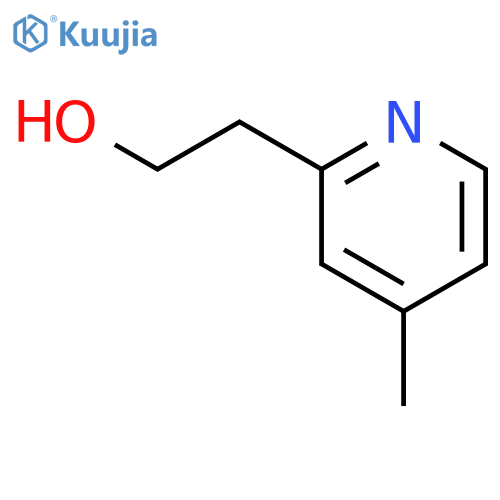 2-(4-methylpyridin-2-yl)ethan-1-ol structure
