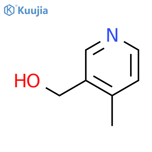 (4-Methylpyridin-3-yl)methanol structure