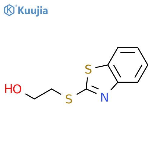 2-(Benzodthiazol-2-ylthio)ethanol structure