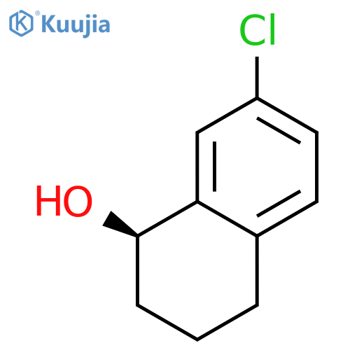 (1R)-7-chloro-1,2,3,4-tetrahydronaphthalen-1-ol structure